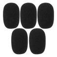 thumbnail image 1 of OUNONA 5Ud Cubiertas Negras Para Micrófono Gooseneck Con Protección Contra Humedad Y Polvo, 1 of 8