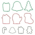 thumbnail image 3 of Ensemble 10 pièces d’emporte-pièce Holiday Time, en acier inoxydable, 3 of 9