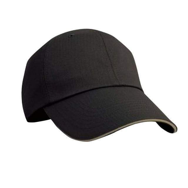 Result Herringbone Contrast Colour Sandwich Peak Baseball Cap