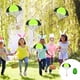 thumbnail image 1 of Easter Parachute Egg Toys for , Colorful Plastic Parachute Party Favors, Easter Egg Hunt Outdoor Games, Fun Stuffing Fillers for Easter Basket Gifts, 1 of 6