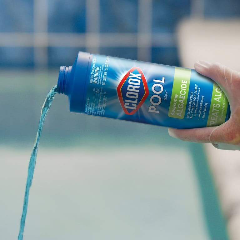 Clorox Pool&Spa Awesome Algaecide for Treating Pool Algae, 32 oz