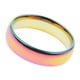 thumbnail image 1 of Anillo de acero Sunnimix de Bodas Tamaño 6 arco iris, 1 of 8