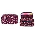 thumbnail image 4 of JeashCHAT Portable Pattern Travel Underwear Bra Storage Box Storage Bag, 4 of 7