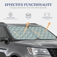 thumbnail image 4 of Balery 2 Piece Animal Dog Car Windshield Sun Shade|Foldable Front Windshield Shade for Car Front Window for Most Sedans SUV Truck-Small, 4 of 7