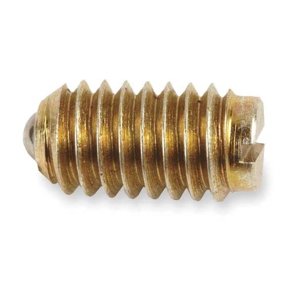 Te-Co Spring Plunger,1/4"-20,Steel,PK5 52806