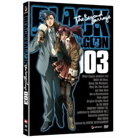 Black Lagoon: The Second Barrage, Vol. 3 DVD NEW