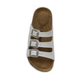 thumbnail image 2 of CUSHIONAIRE Kid's Lela JR Cork Footbed Sandal with +Comfort, 2 of 6