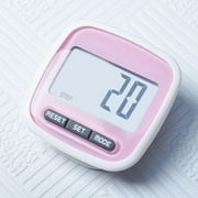 Step Counter with Large Screen Display and Smart Step & Calorie Counting for Fitness Tracking, Made of ABS