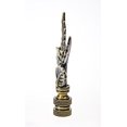 thumbnail image 1 of Finial de Feuille de Vigne Finition Laiton Antique, 1 of 6