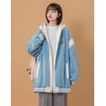 thumbnail image 2 of Niepce Inc Women's Zip Up Streetwear Jacket, 2 of 6