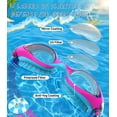 thumbnail image 2 of Gafas de natación HIGAHY para niños de 6 a 14 años con protección UV antivahy, 2 of 7