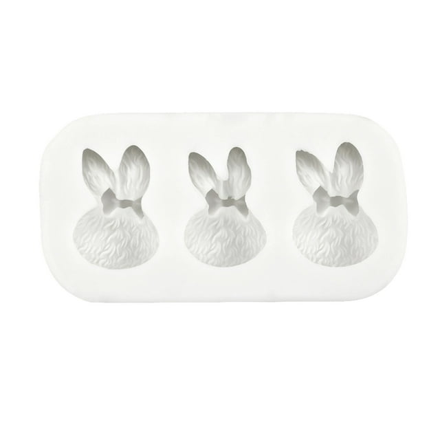 Harpily Moules à Popsicles Lapin de Pâques Oeufs Bricolage Gâteau Outil de Pâtisserie Moules en Silicone
