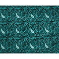 thumbnail image 4 of oneOone Polyester Lycra Fabric Leaves & Paisley Block Print Sewing Fabric BTY 56 Inch Wide, 4 of 4
