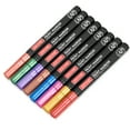 ZEYAR Permanent OilBased Paint Markers, Expert of Rock Painting, 8 Colors. Permanent Ink