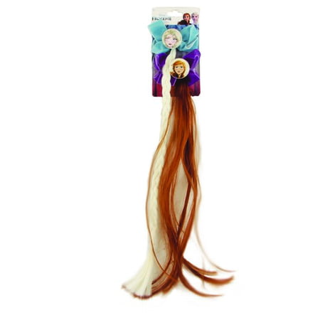 Disney Frozen 2 Elsa & Anna Faux Hair Bow Clips, 2 pack