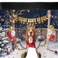 thumbnail image 4 of Happy New Year 2026 Basset Hound Holiday Balloons Party Snow All Over Print Boxer Briefs Underwear for Men Dad Bassets Dog Breed Lovers Gifts Idea - 13018, 4 of 6
