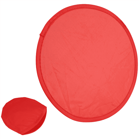 New Arrivals Foldable Round Fan-Red