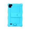 thumbnail image 5 of Allytech Silicone Case for Samsung Galaxy Tab A 8.0 2019 T290 T295 T297, Slim Soft Rubber Rugged Hybrid Kickstand Heavy Duty Protection Drop Proof Kids Friendly Case Cover, Skyblue, 5 of 5