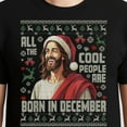 thumbnail image 3 of Cool People Are Born In December – T-Shirt, Hoodie & Sweatshirt – Christian Christmas Birthday – For December Birthdays, 3 of 6