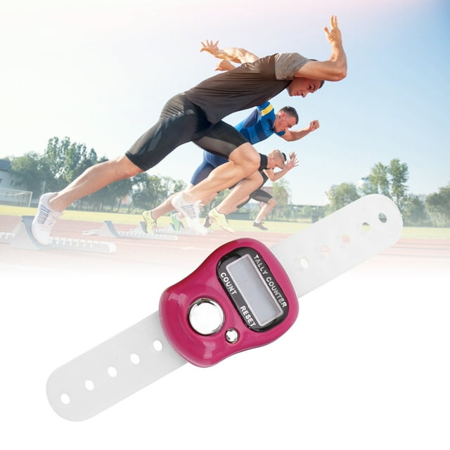 Compteur de Doigts Électrique LCD pour Prier et Marcher