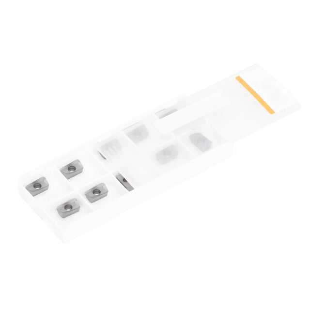 10 insertos de torneado con revestimiento negro para fresado CNC de carburo para trabajos huecos de acero inoxidable (APMT1135PDERM2)