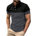 thumbnail image 2 of WREESH Men's Classic Henley Shirt Casual Short Sleeve Button-Front Top with -Tone Design & Soft Cotton Blended for Versatile Styling, 2 of 6