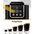 thumbnail image 3 of Single Serve Coffee Maker Upgrade, Hot & Iced Coffee Machine for K Cup and Grounds, 6 to 14 oz Brew Sizes, 50 oz Removable Water Tank, Bold Brew Setting, Pod Maker with Reusable Filter, Black, 3 of 4