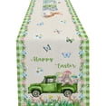 thumbnail image 2 of Limited Time Offer! Easter’s Day Table Runner Merry Tablecloth Holiday Table Decorations, 2 of 3