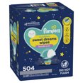 Pampers Sweet Dreams Nighttime Lavender Baby Wipes 9X Packs, 504 Wipes