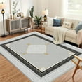 thumbnail image 5 of 6'x9' carpet mat living room carpet large size area rug non slip square area rug thick area rug, 5 of 10