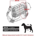 thumbnail image 2 of Chaleco táctico militar para perros K9, chaleco para perros de trabajo, servicio de correa de nailon elástico, entrenamiento militar para perros, caza para perros medianos JAMW Sencillez, 2 of 5