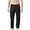 Black, variant on BXINGOHAI Mens Stretchy Pants Casual Lightweight Jogger Pants Breathable Elastic Waistband Pants Solid Pant Athletic Running Pants With Zipper Pocket Today Sales Black,XXXL