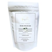 Xclusiv Organics Pure Snail Mucilage Powder 100% Cosmetic Grade Snail Slime Extract For Skincare