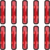 LEORX 10Pcs Reflectors for Bumper and Trunk of Cars