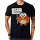 thumbnail image 1 of Playera Estampada de Caballero Manga CortaFunny Thanksgiving Turkey Eat Tacos T-Shirt Halloween Thanksgiving Christmas Gifts for Men Women Friends Family, S-XXXL, Black Tee For Adult, Men, Women, Te, 1 of 6