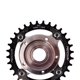 thumbnail image 2 of Cadena de Motor DYNWAVEMX BCD104mm Kit de conversión adaptador DIY rueda 32T negro, 2 of 7
