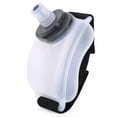 thumbnail image 3 of Mini vaso de agua para correr de 200 ml, paquete de hidratación, frasco suave para beber (blanco), 3 of 4