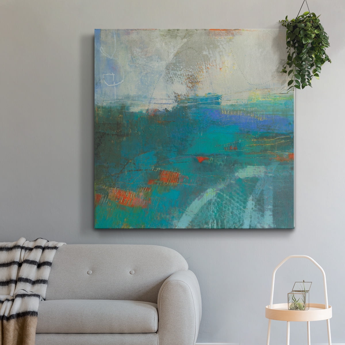 Wexford Home Keek II-Premium Gallery Wrapped Canvas, 16" x 16" - Ready to Hang