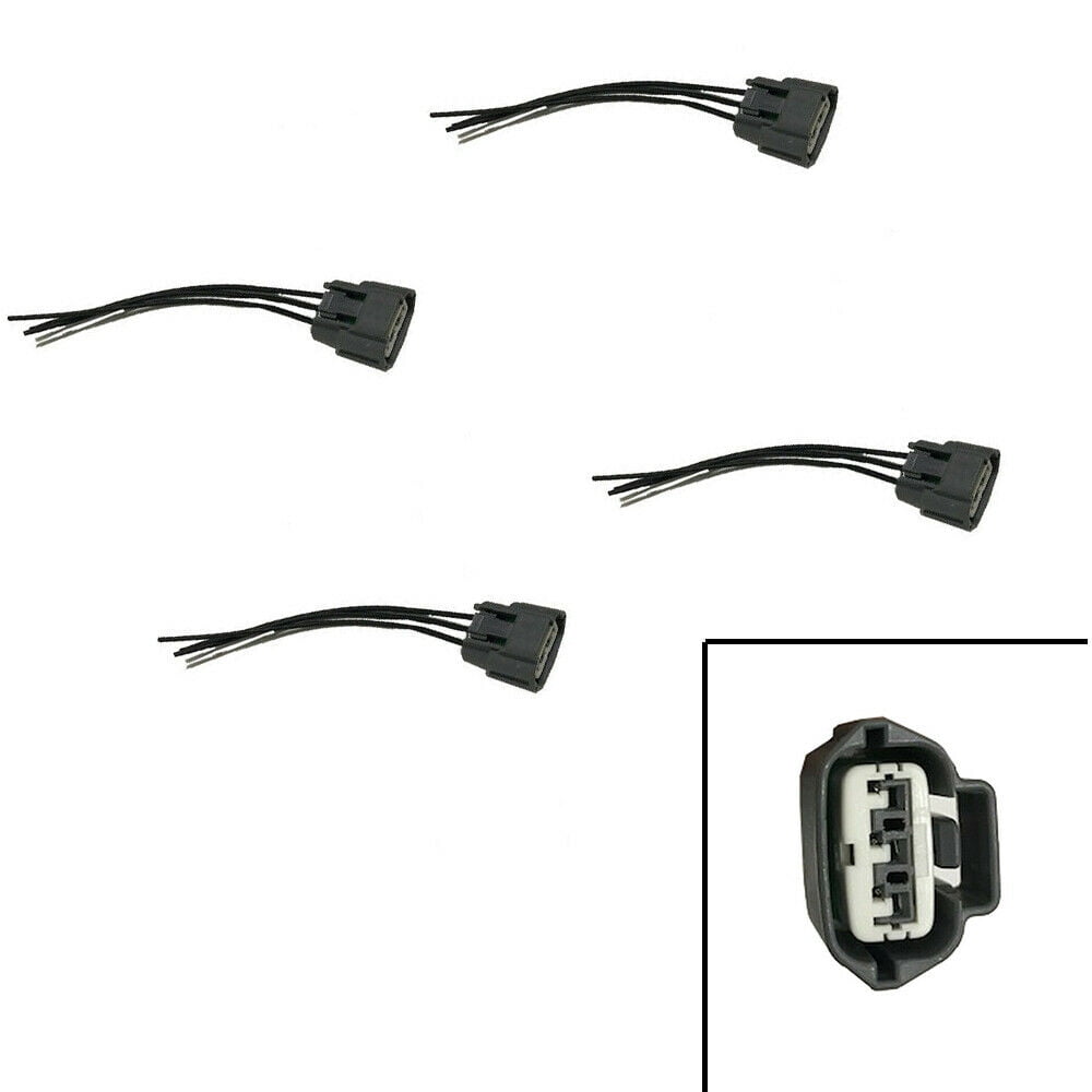 4X New Ignition Coil Pack Wiring Connector Harnesses For Mazda 3 MX5
