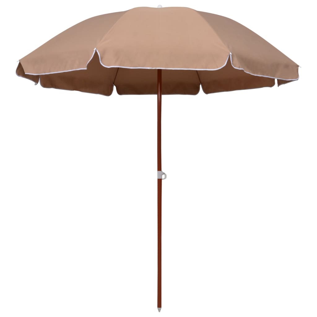 vidaXL Outdoor Umbrella Parasol with Crank Patio Sunshade Sun Shelter Steel - image 5 of 6
