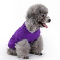 thumbnail image 2 of Coloody Pet Dog Solid color Sweater Autumn and Winter Dog Clothes, 2 of 6