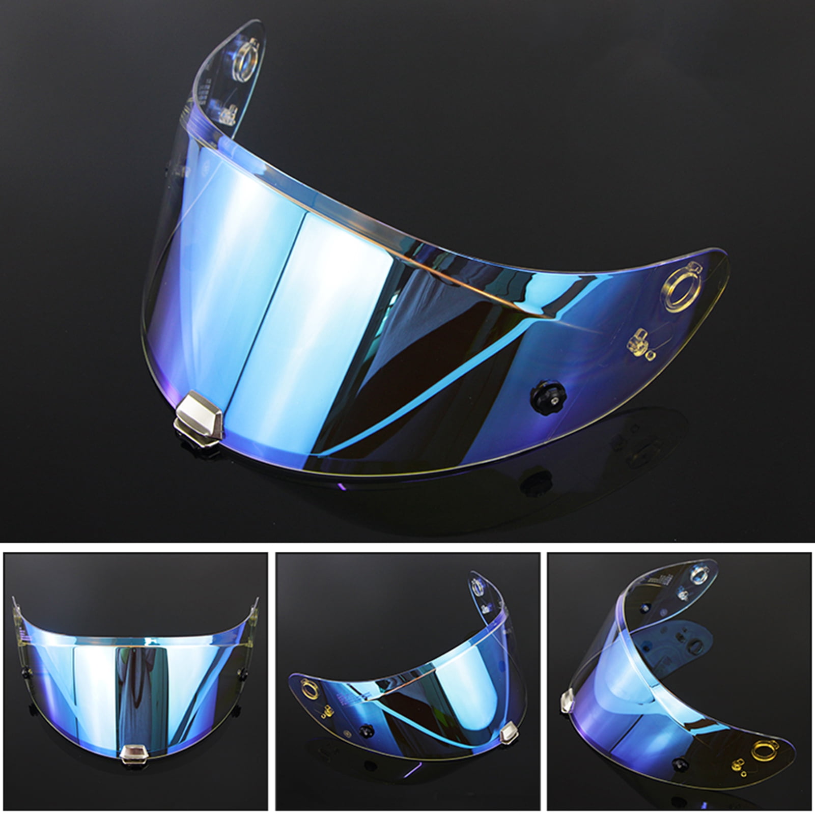 Opvise Helmet Visor Lens UV Protection Night Vision Safe Full Face Motorcycle Helmet Lens for HJ 26 RPHA11 RPHA70