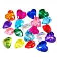 thumbnail image 1 of Miangastore DIY Jewelry Accessories Assorted Color Heart Shaped Gems 1 Set 2x2x0.7in, 1 of 8