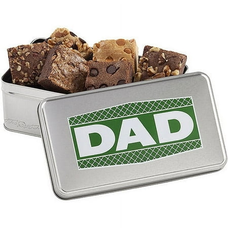 Mrs. Fields Exclusive Father's Day Brownie Tin, 6 pc