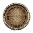 thumbnail image 6 of Household Essentials Woven Basket, Set of 2 Decorative Baskets, Large and Small, Natural with Black Pattern, 6 of 8