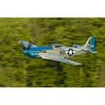 thumbnail image 2 of A P-51 Mustang flies along the Mississippi at Dubuque  Iowa Poster Print, 2 of 2