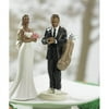 Golf Fanatic Groom Mix & Match Cake Topper- Caucasian- Groom Only