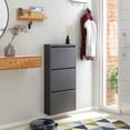 thumbnail image 4 of CEHA USA Antibacterial 3 Tier metal shoe cabinet without holes, 4 of 4