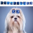 thumbnail image 5 of BIMZUC Dog Hair Bows Cute Small Bowknot Grooming Accessories with Rubber Bands for Puppy and Small Dogs Assorted Colors 24 Pack (5.51 inches / 14 cm), 5 of 9