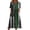 Z35Green, variant on Womens American Flag Star Striped Dress Short Sleeve Plus Size 250 Anniversary USA Patriotic 4Th of July Midi Dress Blue 3XL